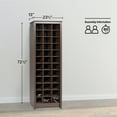 thumbnail image 4 of Prepac 36 pair Shoe Storage Rack, Espresso, 4 of 14