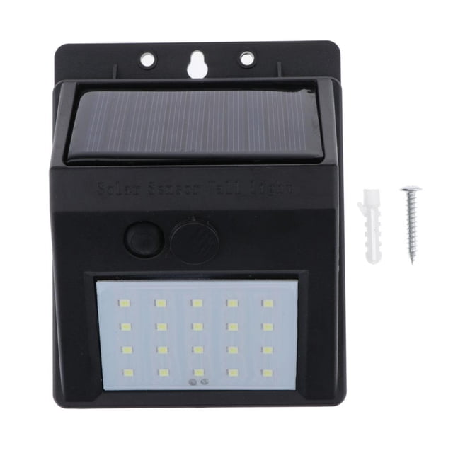Lámpara Solar De Pared Solar Impermeable Para Sendero De Jardín 20 LED Gloria Luz de pared LED con energía solar