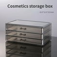 thumbnail image 3 of Drawer Acrylic Clear Makeup Storage Organizer Large Cosmetic Display Case Stackable Drawers Dresser for Skin Care Makeup Storage, 3 of 7