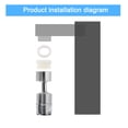 thumbnail image 4 of 1Pcs Faucet Aerator Solid Brass, 360° Swivel, 4 of 6