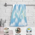 thumbnail image 3 of Coolnut Cloud Hearts Sky Arrow Hand Towels for Bathroom, Valentine's Day Kitchen Towel 2 PCS Ultra Soft and Highly Absorbent Decorative Fingertip Face Bath Towels for Spa & Hotel, 28.3"x 14.4", 3 of 4