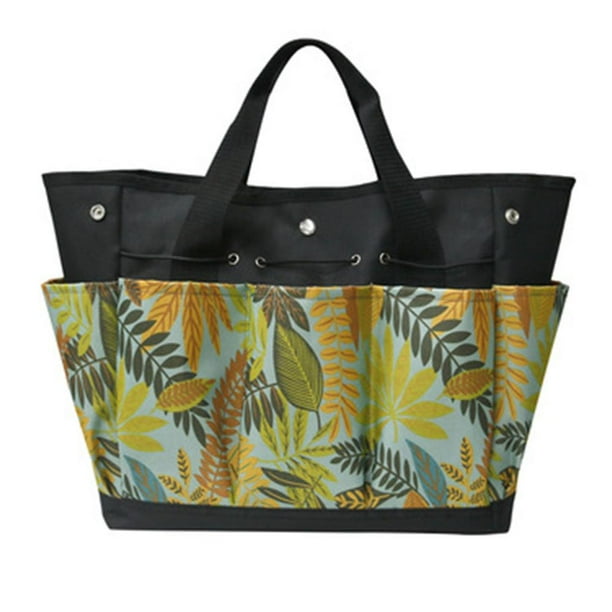 Bolsa de herramientas de jardín para herramientas de jardín, con bolsillos pequeños Bolsa de almacenamiento de herramientas de jardín Bolsa de jardín reutilizable multiusos resistente al desgaste