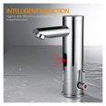 thumbnail image 3 of Basin Faucet Sensor Bathroom Automatic Hands, Touch Free Water Saving Inductive Electric Water Tap, Battery Power Faucets, 3 of 8