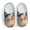 thumbnail image 3 of My Hero Academia Girl Himiko Toga Kid's Cotton Slippers Winter Warm Soft Plush Slippers with Rubber Sole Non-Slip Indoor Outdoor Slip on Shoes Fluffy House Slippers For Boys Girls Teen, 3 of 8