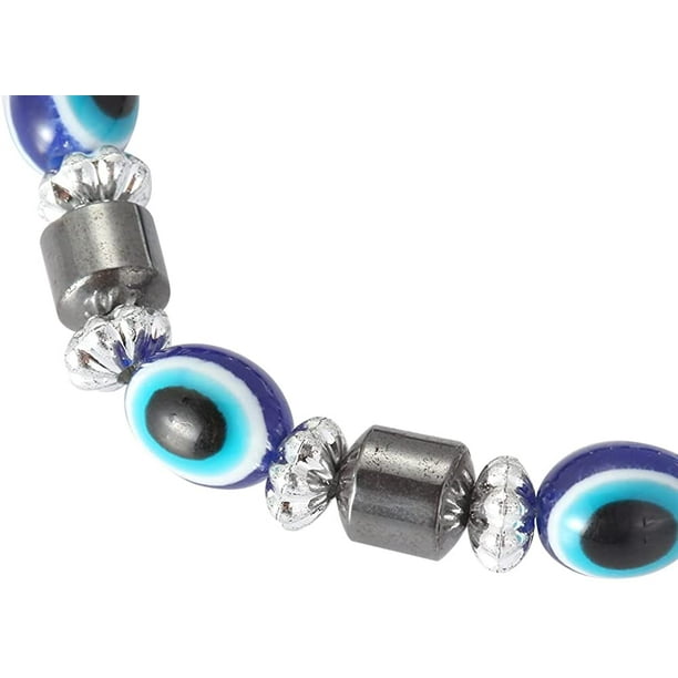 Bracelet Œil Bleu - Protection du Mauvais Œil - L'Arbre des Chakras