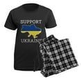 thumbnail image 5 of CafePress - Support Ukraine Women's Dark Pajamas - Women's Short Sleeve Print T-Shirt and Pants Dark Cotton Pajama Set, 5 of 7