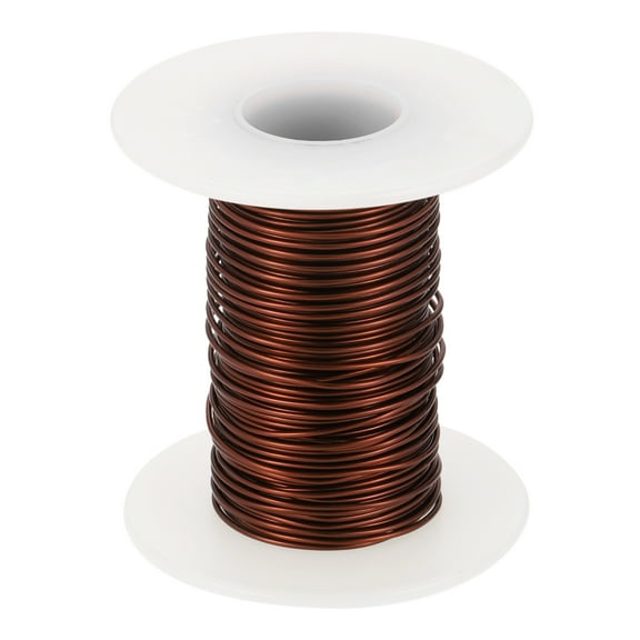 20 AWG Magnet Wire, 20 Gauge Enameled Copper Wire, 2 OZ Magnetic Coil Wire for Transformer, Motor, Electric, 180C(356F)