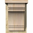 thumbnail image 2 of 8"W x 8"D x 12"H Pescadero Rough Sawn Corbel w/Backplate, Douglas Fir, 2 of 9
