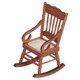 thumbnail image 2 of Silla mecedora en miniatura para casa de muñecas Detalles exquisitos Sillas de madera para casa de muñecas en miniatura de color brillante para muebles de casa de muñecas en ANGGREK  Otros, 2 of 8