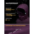 thumbnail image 4 of OutPro Women's Ski Jacket 3 in 1 Waterproof Winter Coat Fleece Snow Windbreaker,Dark Purple,M, 4 of 11