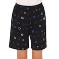 thumbnail image 3 of Munki Munki Pyjama Garçons et Hommes Ensemble de Bas de Pyjama 2 Pcs avec Imprimés Amusants - Noir (Très Petit), 3 of 8