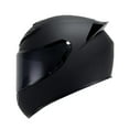 thumbnail image 4 of Casco integral para bicicleta, casco de ciclismo, casco de BMX para adultos. Negro Mate S, 4 of 9