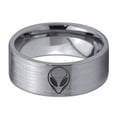 thumbnail image 2 of Gamer Tungsten Graduation Gray Tungsten Rings Set Hippie Jewelry Mens Promise Ring Gifts for Him Boyfriend, 2 of 8