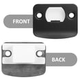 thumbnail image 3 of MasteelfCA 4pcs Deadbolt Cover Plate Deadbolt Strike Plate Door Latch Strike Plate with Screws, 3 of 8