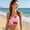 Pink-PK, variant on MMJ Waterproof Phone Pouch 3 Layer Seal Waist Pack Crossbody Dry Bag Underwater Touchscreen Swimming Diving