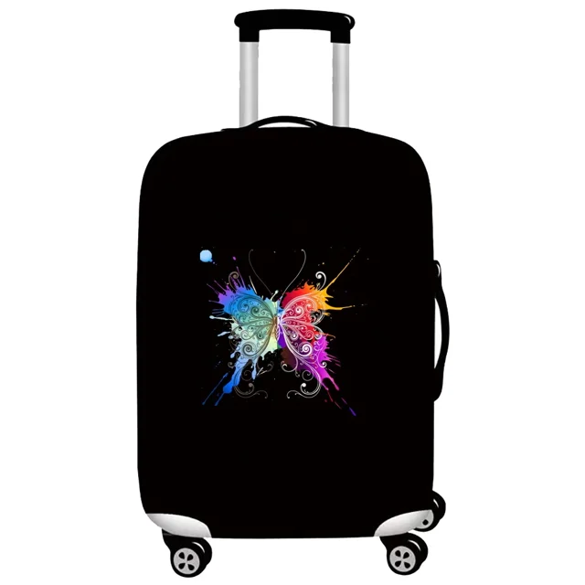 Housse de Protection pour Bagages Accessoires de Voyage Valise Anti-Poussière Résistante à l'Usure Série Papillon Étui de Protection Mode 2024 8Butterfly011 TG