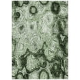 thumbnail image 2 of HomeRoots 577156 10 x 14 ft. Artichoke Green & Emerald Abstract Washable Indoor & Outdoor Rectangle Area Rug, 2 of 5