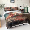 thumbnail image 4 of F1 Racing Duvet Covers for Adults and Children, Microfiber, Bedding Set with Microfiber PillowcaseDouble, 4 of 5