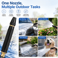thumbnail image 4 of Home High-Pressure Car Wash Water Gun with Booster Nozzle, 3 Adjustable Spray Patterns, for Car Washing, Garden Watering and Pet Bath, 4 of 7