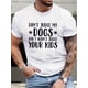 thumbnail image 1 of Fun Dog Lover's Tee - Humorous Graphic Print, Quick Drying, Breathable, Short Sleeve, Casual, Comfortable, Perfect for Running, Training, Spring, Summer, and Outdoor Activities, 1 of 6