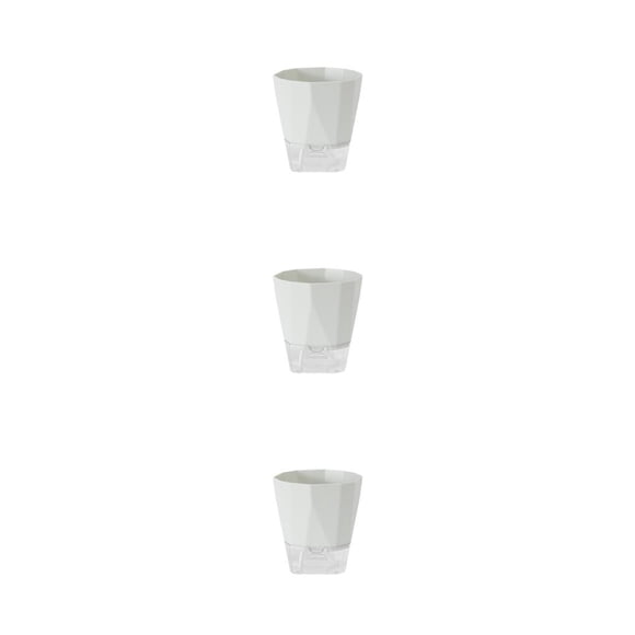 Maceta de riego automático Toystoory plástico redonda S
