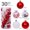 White, variant on Vikakiooze Christmas Balls, 30Pcs Christmas Balls Ornaments For Xmas Christmas Tree-Christmas Tree Decoration Ornaments Hanging Ball For Holiday Wedding Party Decoration