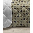 thumbnail image 3 of Grunge Down Alternative Comforter, Floral Pattern with Fantasy Elements Swirls Curves and Dots Retro Colors, Microfiber Quilt for All Season, 5 Sizes, Tan Redwood Pale Brown, by Ambesonne, 3 of 3