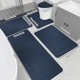 thumbnail image 4 of Bathroom Rug Set, Toilet Mat Set, 5-Piece Velvet Fleece Non-Slip Absorbent Washable Bath Mat for Bathroom, 4 of 7