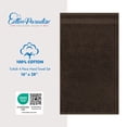thumbnail image 5 of Cotton Paradise 100% Cotton Turkish 4 Piece Hand Towel Set, Soft Absorbent Face Towels Clearance Set, Brown, 5 of 6