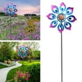 thumbnail image 4 of DOLITY 47" Windmill Plug-In Decorative Wind for Garden Terrace Backyard A A, 4 of 9