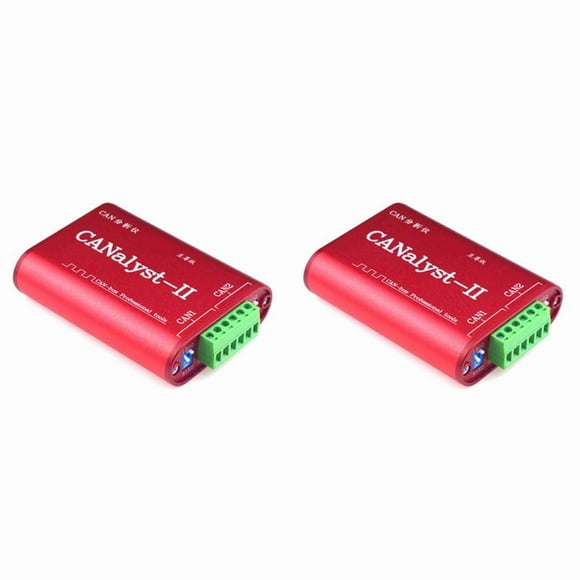 2X Analyseur de Canettes CANOpen J1939 Convertisseur USBCAN-2II Compatible avec ZLG USB vers CAN USBalyst-II