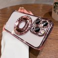 thumbnail image 3 of Soft TPU Plating Magsafe Phone Cases for iPhone 11 12 13 14 15 Pro Max 15 Plus Magnetic Ring Holder Case for iPhone 15Pro Cover, 3 of 5
