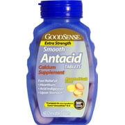 Smooth Antacid Extra Strength Fruit Chewable Tabs 60ct Case Pack 6