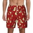 thumbnail image 3 of Uemuo Fire Extinguisher Pattern Mens Swim Trunks Quick Dry Board Shorts with Mesh Lining, Stretch Beach Shorts Quick Dry No-Chafing Board Shorts-XX-Large, 3 of 9