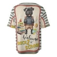 thumbnail image 2 of Welcome Pitbull Back to School Vintage Retro All Over Print 3D Baseball Shirt Terrier Dog Lover Softball Sport - 02012, 2 of 6