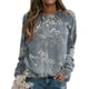 thumbnail image 5 of Moda de mujer Otoño Invierno Blusa de manga larga Cuello redondo Casual Pullover Tops Sweatershirts Fridja  fjkfkj3529, 5 of 7
