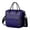 Blue and Black, variant on Blue and Black Checkered Pattern Insulated Leakproof Lunch Box for Women, Large Lunch Bag for Tween Teen Adult, Loncheras Para Mujer for Work Beach Travel Picnic Camping