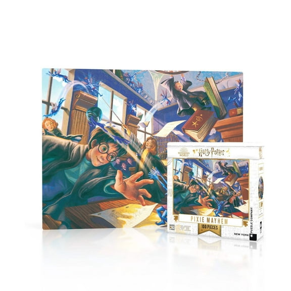New York Puzzle Company Pixie Mayhem Mini 100 Piece Mini Puzzle