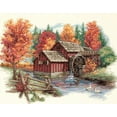 thumbnail image 3 of Glory Of Autumn Counted Cross Stitch Kit-14"X11" 14 Count, 3 of 3