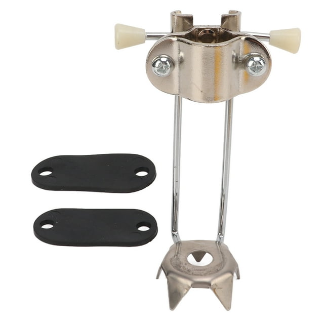 Crampones para muletas BuyWeek Punta de hielo para bastón de senderismo Acero inoxidable Caucho