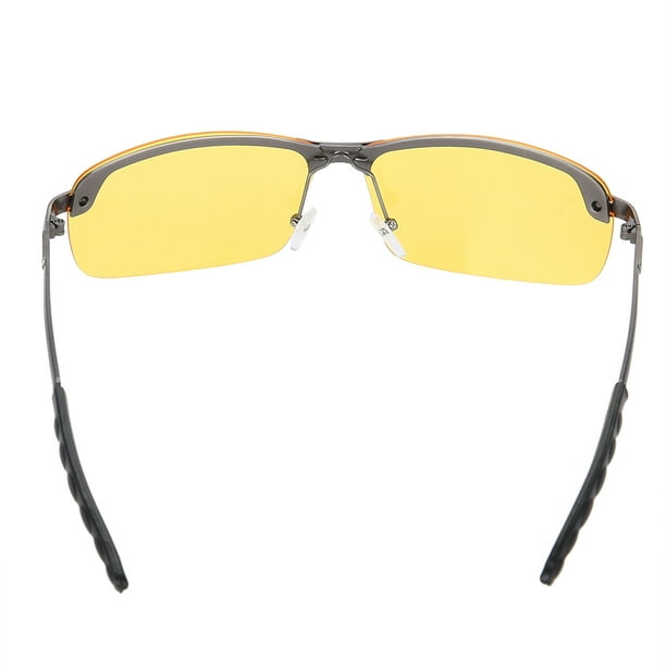 WALFRONT Lunettes anti-éblouissement de lunettes polarisées par vision  nocturne de HD pour la conduite Vélo, conduisant des lunettes, lunettes de  vision nocturne 