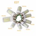 thumbnail image 4 of Bombillas LED de maíz de alta potencia, lámpara blanca con Base de tornillo para habitación del hogar, reemplazo de 220 W, incandescente, 150 V, E14, B22, E12, 4 of 4