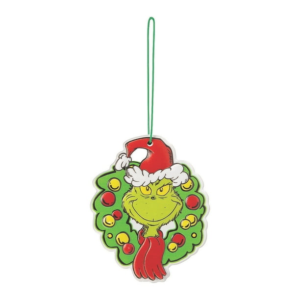 Grinch Ceramic Flat Ornament - Home Decor - 1 Piece - Walmart.com 