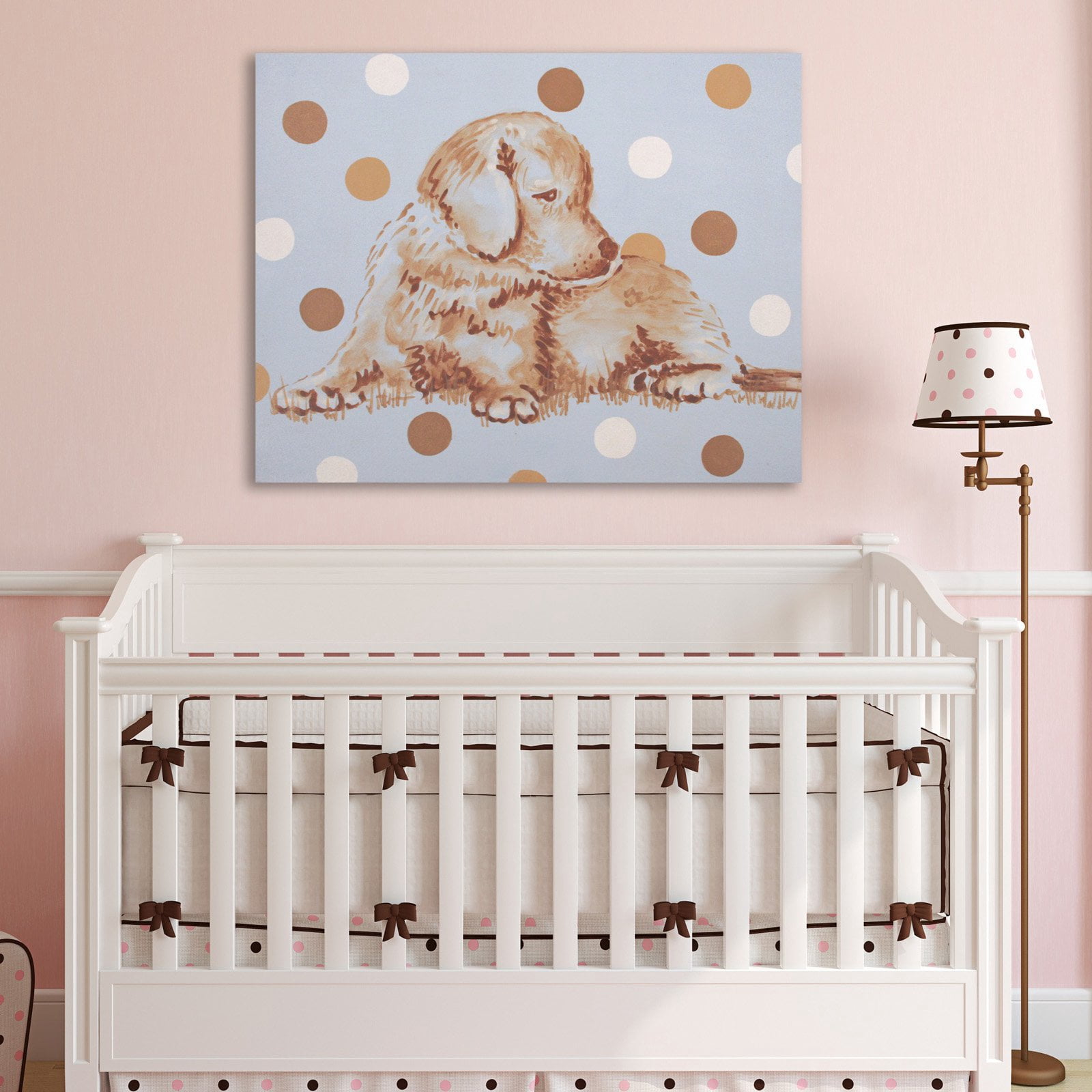 Marmont Hill Buddy Print on Wrapped Canvas