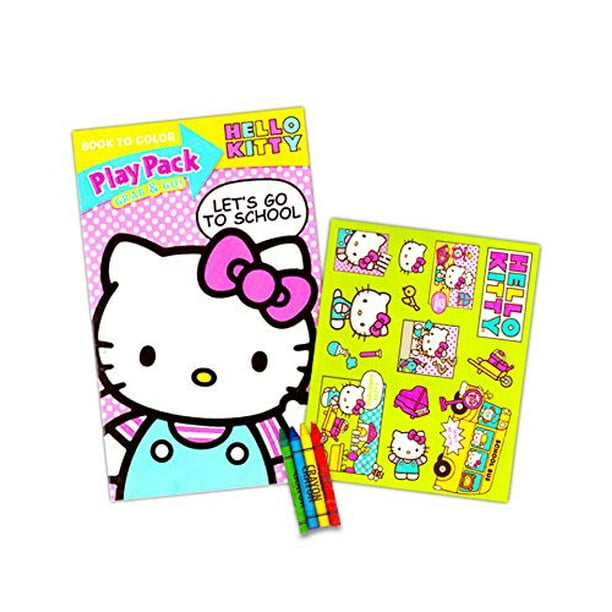 Hello Kitty Jumbo Coloring And Activity Book-Candy Sweets NEW