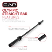 CAP Barbell 7' 3-Piece Thread Lock Olympic Weightlifting Straight Bar