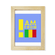thumbnail image 1 of Marco de foto de madera Soy de Mali 7x9 pies Unbranded, 1 of 4
