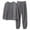 Grey, variant on Baberdicy Pajamas for Women Ladies' Solid Color Jacquard Coral Velvet Thickened Velvet Warm Flannel Home Suit Nightgowns for Women