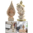 thumbnail image 1 of 2 estatuas coleccionables de Jesucristo para manualidades de resina para estante de estudio de iglesia Macarena Escultura de Jesús, 1 of 8