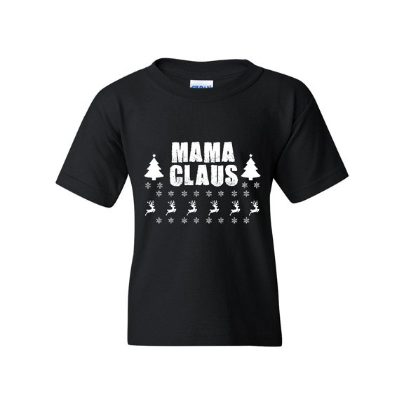 MmF - Big Boys T-Shirts and Tank Tops - Christmas Mama Claus